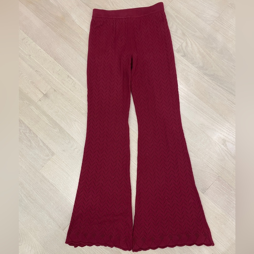 Forever 21 Crochet Knit Pants - Small - Built-in Shorts